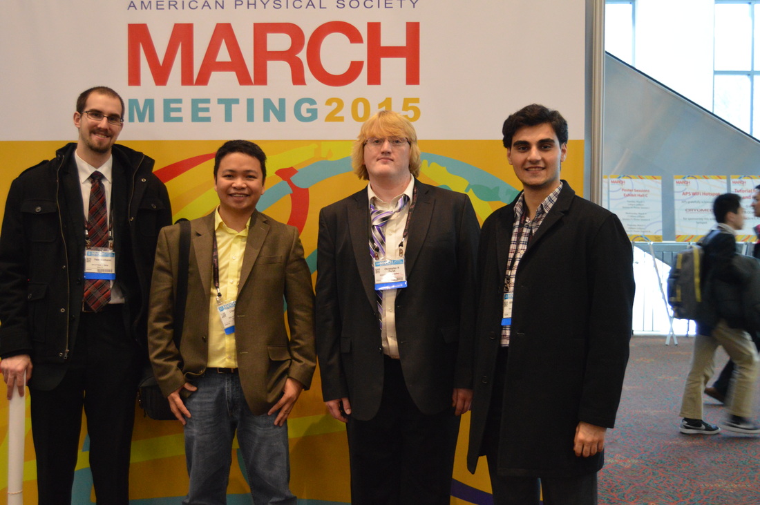 Lumata group attends APS March Meeting 2015 in San Antonio, TX THE